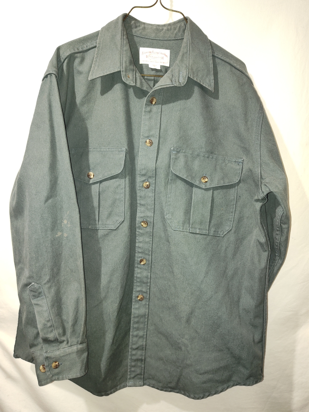 Filson Olive Green Military Field Shirt-Jacket